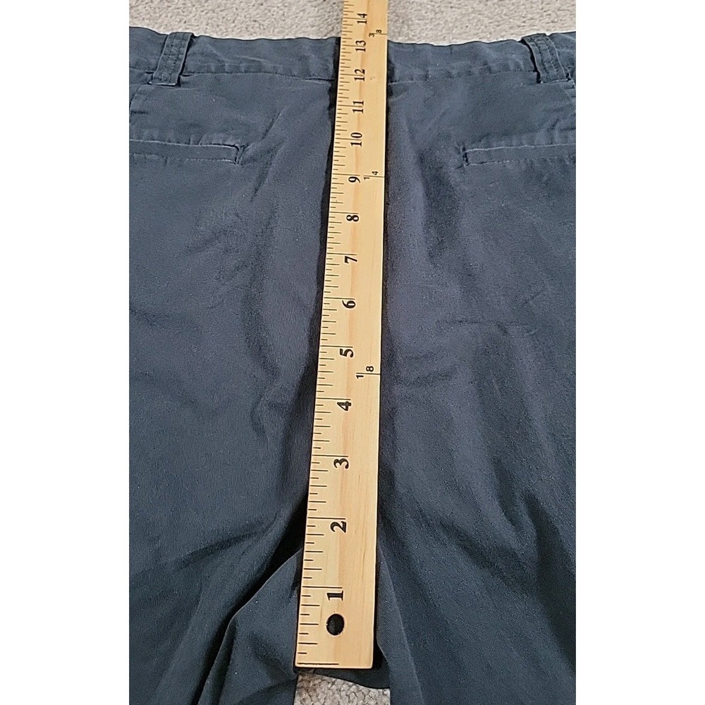 J. CREW Stretch Chino Shorts Mens Size Waist 35 x Inseam 9 Blue Cotton‎ Casual - Picture 6 of 7